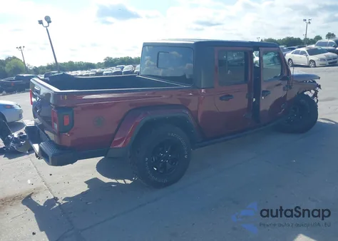 2022 Jeep Gladiator Willys Sport 4X4 из США, поврежденный, VIN 1C6HJTAG4NL110186